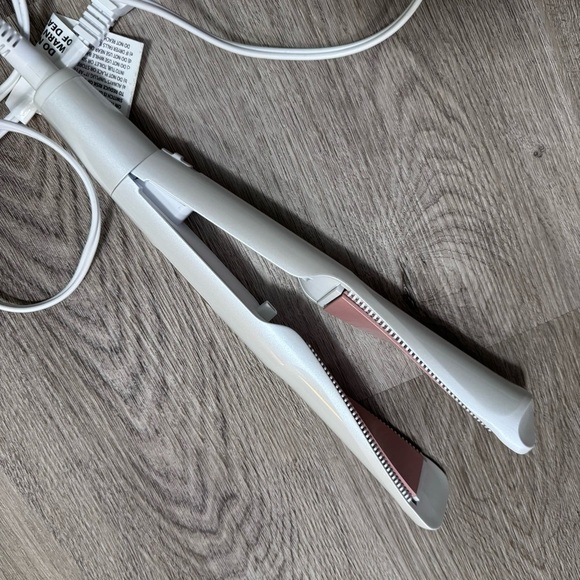 Luxe + Willow Bio Swirl 2 in 1 Hair Styling Tool Straightener Flat Iron Curling - Picture 4 of 5